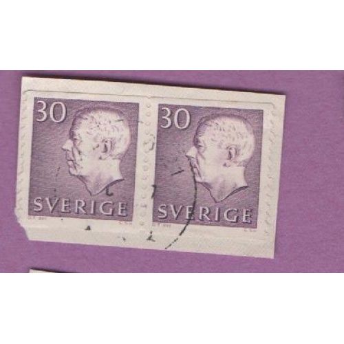 Timbre Suede Sverige Oblitéré 30