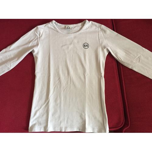 T-Shirt Fille Manches Longues 64,Taille 12 Ans