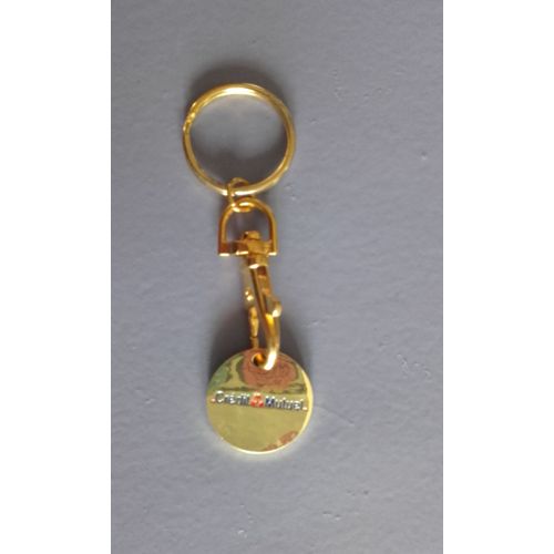Porte Clé  Métal Jeton Crédit Mutuel