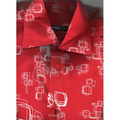 Chemise Mexx Coton M Rouge 