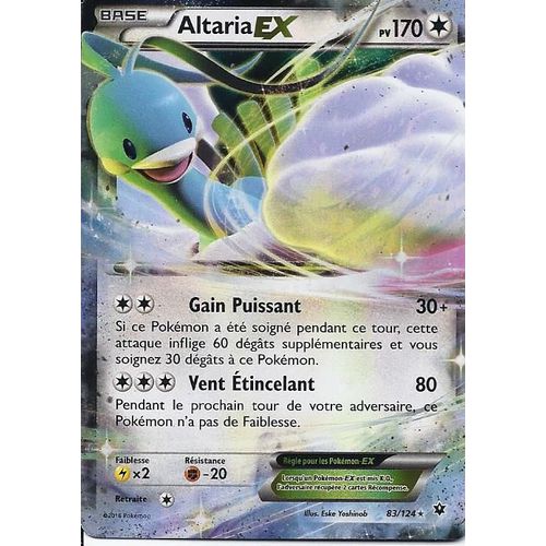 Altaria-Ex 170pv 83/124 - Xy Impact Des Destins