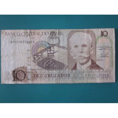 Billet De 10 Cruzados Brasil