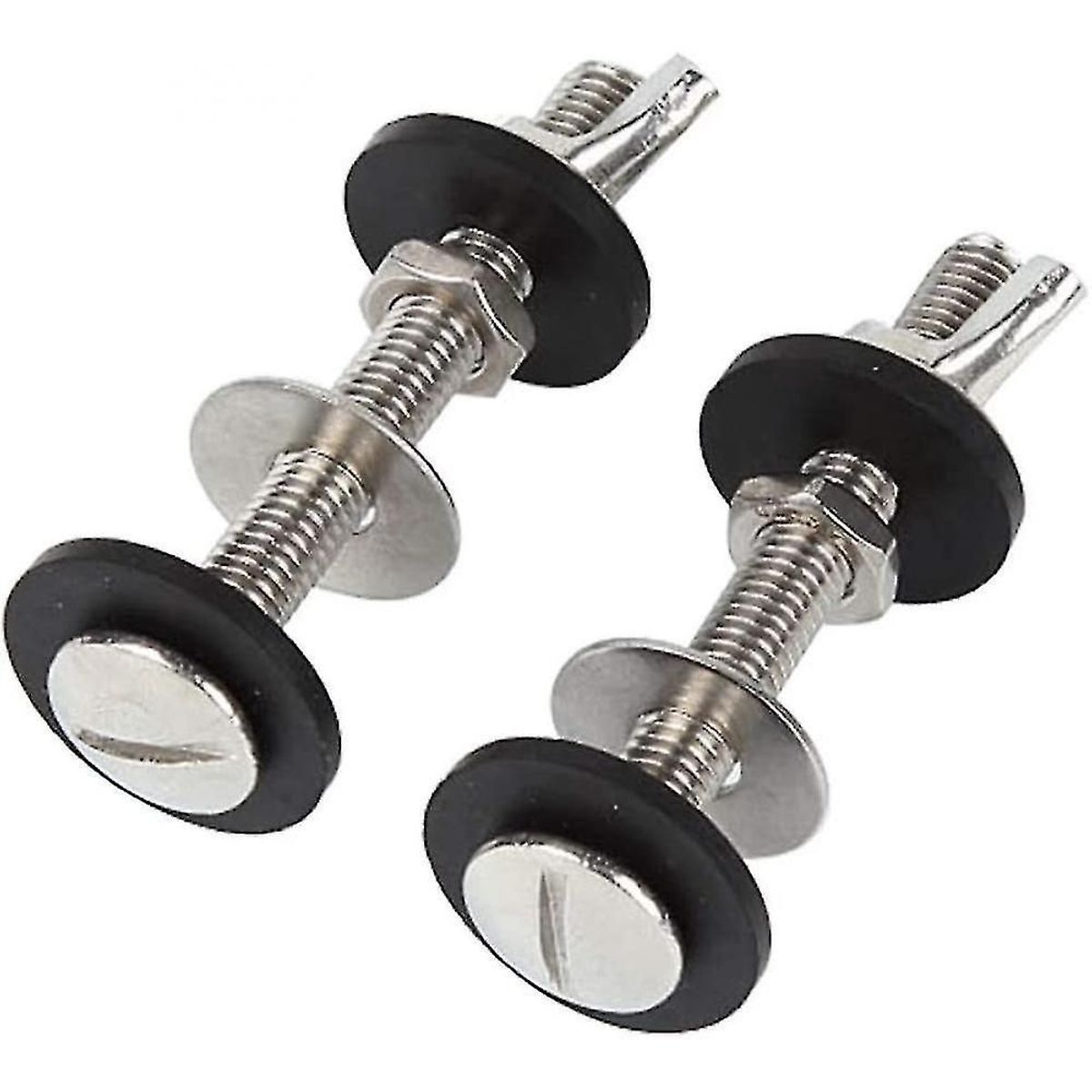 Jeu de 2 vis pour rservoir de cuvette WC - inox, universell... - 3