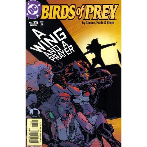 Birds Of Prey 76 Cover Pearson ( Prado/ Benes , V.O. 2004 ) ** 1st Black Alice **