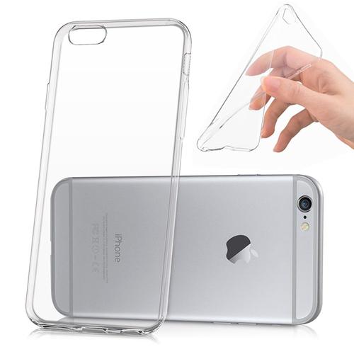 Apple Iphone 6 Plus/ 6s Plus: Housse Etui Coque Silicone Gel Ultraslim Et Ajustement Parfait - Transparent