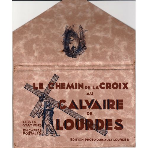 Le Chemin De La Croix Au Calvaire De Lourdes