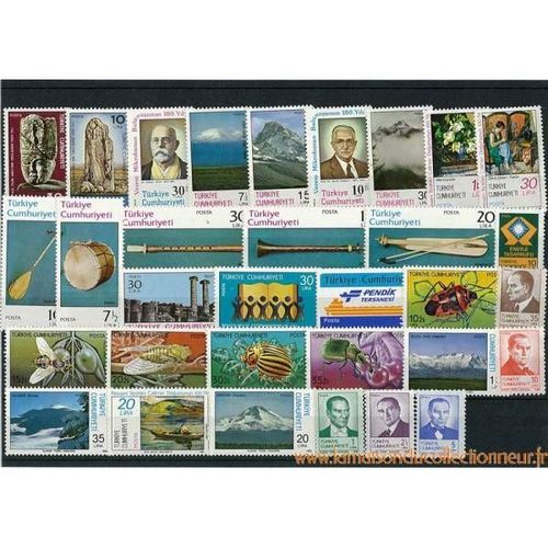 Turquie 1982 Annee Complete Timbres Neufs **