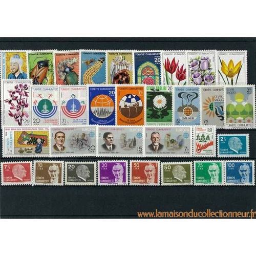 Turquie 1980 Annee Complete Timbres Neufs **