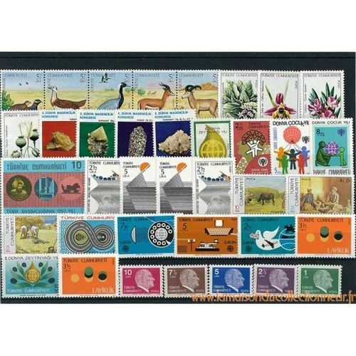 Turquie 1979 Annee Complete Timbres Neufs **