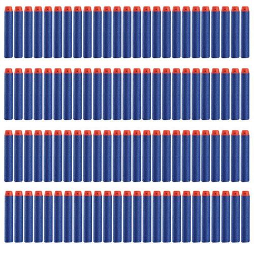 Splink 100pcs Fléchettes Recharge Balle De Nerf Pr N-Strike Elite Blasters Pistolet Jouet