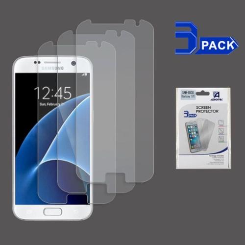 Lot De 3 Films De Protection Protecteur D'écran Transparent Pour Samsung Galaxy S7