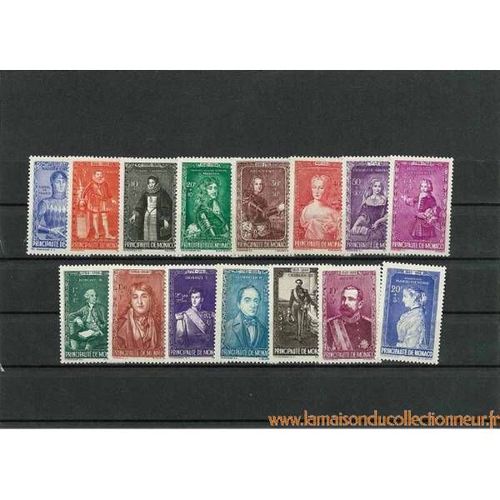 Monaco 1942 Annee Complete Neuve **