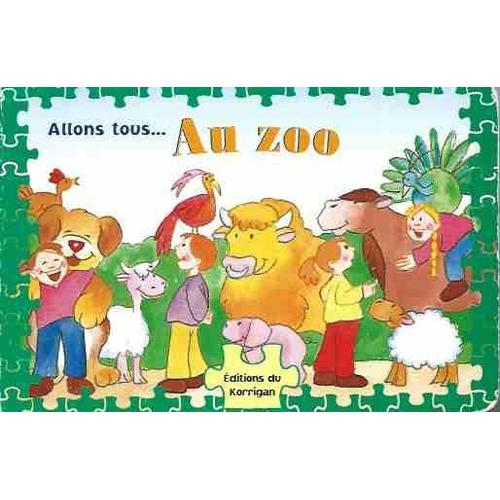 Allons Tous Au Zoo - Livre Puzzle 