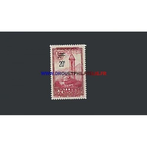 Andorre Francais 1935 Annee Complete Timbres Neufs**