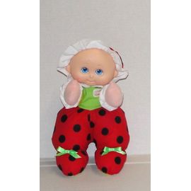Coccinelle Poupon Bébé Poupée De Chiffon Doudou Playschool 1994 32cm