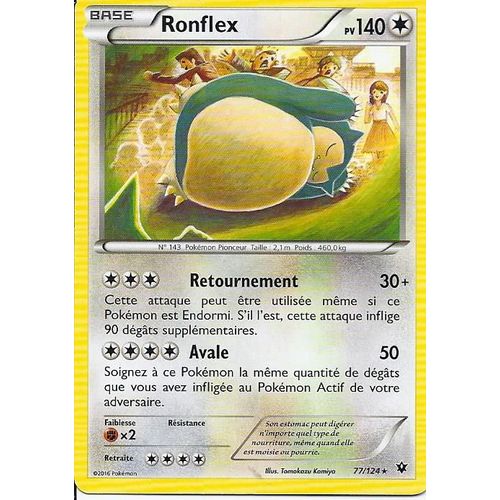 Ronflex 77/124 - Pokemon Xy10 Impact Des Destins