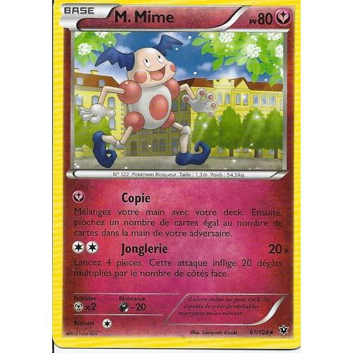 M. Mime 67/124 - Pokemon Xy10 Impact Des Destins 