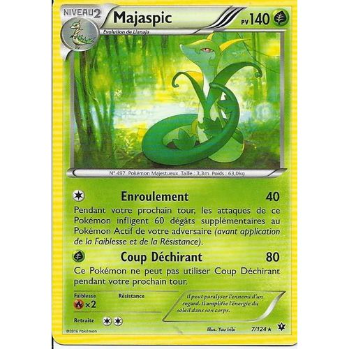 Majaspic 7/124 - Pokemon Xy10 Impact Des Destins 