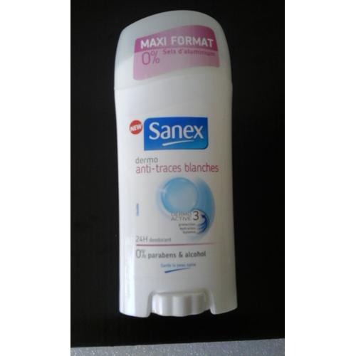 Deodorant Stick Sanex Dermo Anti-Traces Blanches Maxi Format 65ml  