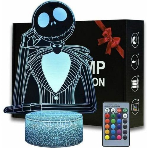 Veilleuse Halloween Town Pumpkin King Jack Skellington Goodnice