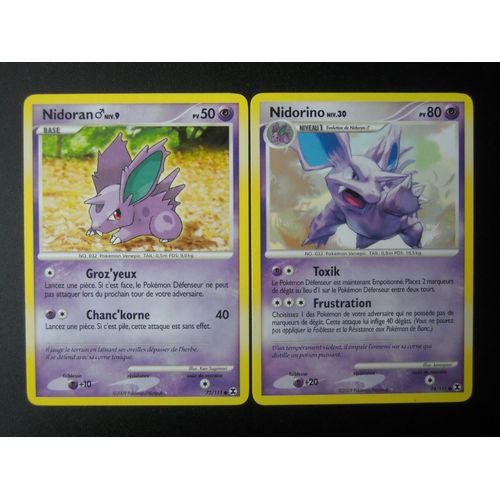 Rivaux Emergeants - Nidoran M (72) + Nidorino (74/111)