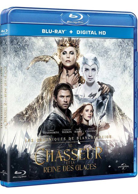 Le Chasseur et la Reine des Glaces Blu ray 3D Blu ray 2D Rakuten