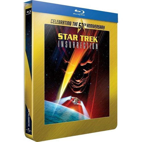 Star Trek : Insurrection - 50ème Anniversaire Star Trek - Édition Boîtier Steelbook - Blu-Ray
