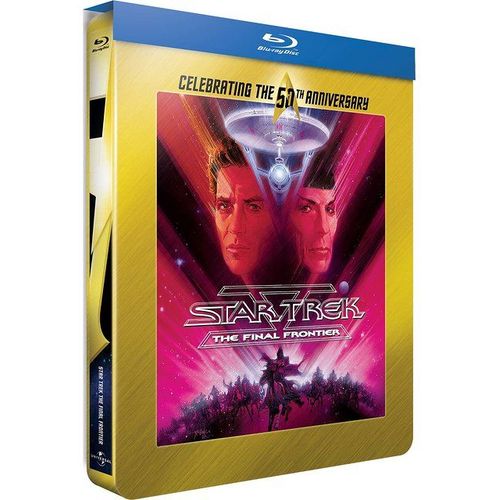 Star Trek V : L'ultime Frontière - 50ème Anniversaire Star Trek - Édition Boîtier Steelbook - Blu-Ray