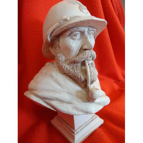 Buste De Soldat Poilu De 14/18 Ton Pierre