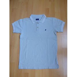Polo Cyrillus Bleu Manches Courtes - 8 Ans