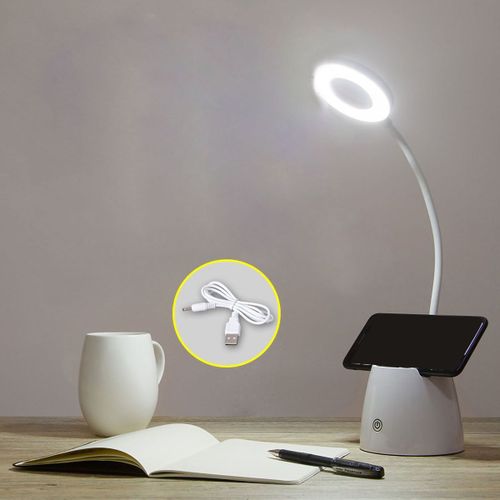 Lampe De Table Led Intelligente Avec Porte-Stylo, Agréable Pour Les Yeux, Pour Le Bureau À Domicile Goodnice