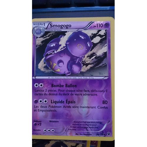 Carte Pokemon Smogogo Reverse 28/124 Impact Des Destins