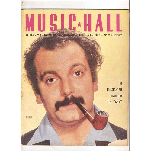 Georges Brassens 4p/ Louis De Funes 1.5p/ Catherine Sauvage Dos De Couv /Lucienne Delyle 1p/ Jean Richard 2p/ Louis Armstrong 1p/ Robert Ripa 1p/ Eddie Constantine 1p/ 9 