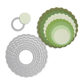 Dies Découpe Cercles Dentelés Sizzix