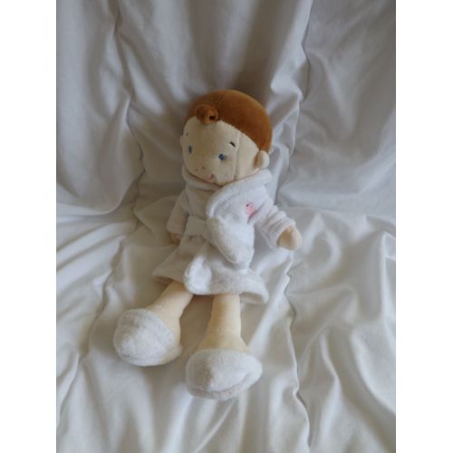 Doudou Garçon Peignoir Poisson Mots D'enfants