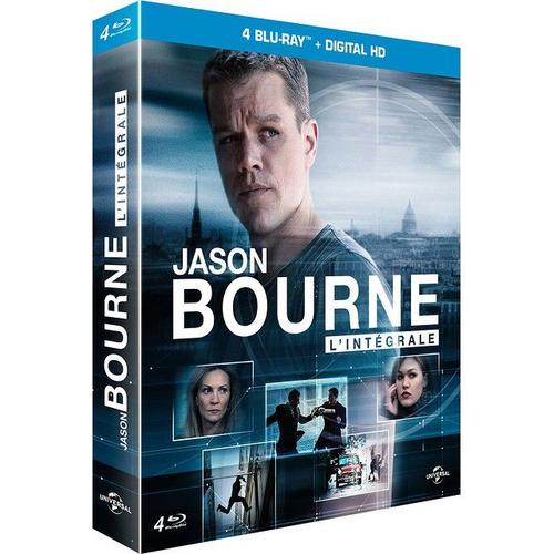 Jason Bourne - L'intégrale : La Mémoire Dans La Peau + La Mort Dans La Peau + La Vengeance Dans La Peau + Jason Bourne : L'héritage - Blu-Ray + Copie Digitale