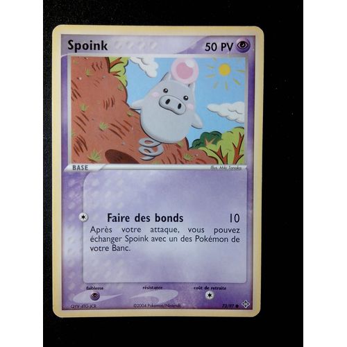 Spoink 73/97 Set Ex Dragon Fr