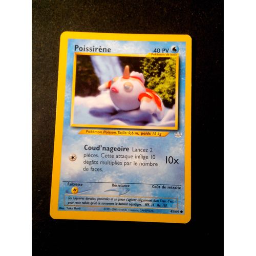 Poissirène 45/64 Set Neo Revelation Fr