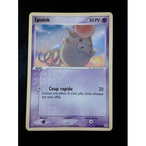 Spoink 66/106 Set Ex Emeraude Fr