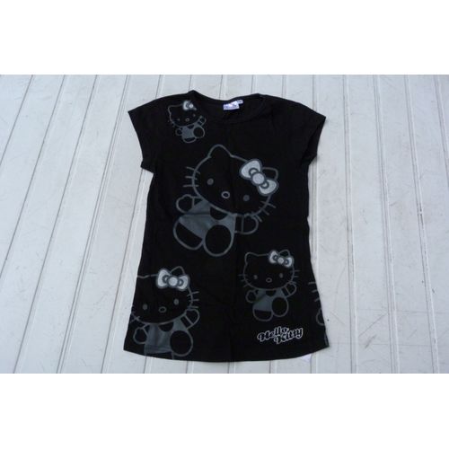 T-Shirt Hello Kitty 10 Ans Noir