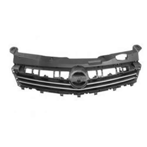 Grille De Calandre Avec Moulure Chromée Pour Opel Astra De Février 2007 À 2010