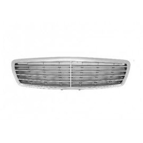 Grille De Calandre Centrale Pour Mercedes Classe E W211 Version Elégance De 2002 À 2006