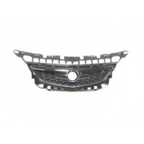 Grille De Calandre Centrale Pour Opel Astra J De 2010 À 2015 Sans Moulure Chromée