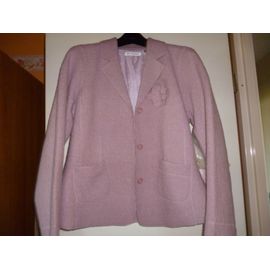 Veste Anne Weyburn Veste Courte Laine 42 Rose 