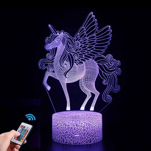 Veilleuse Licorne Pour Enfants, Lampe De Nuit Jouet Licorne Goodnice