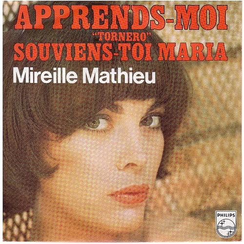 Mireille Mathieu Disque Vinyle 45 Tours Titre Apprend-Moi 