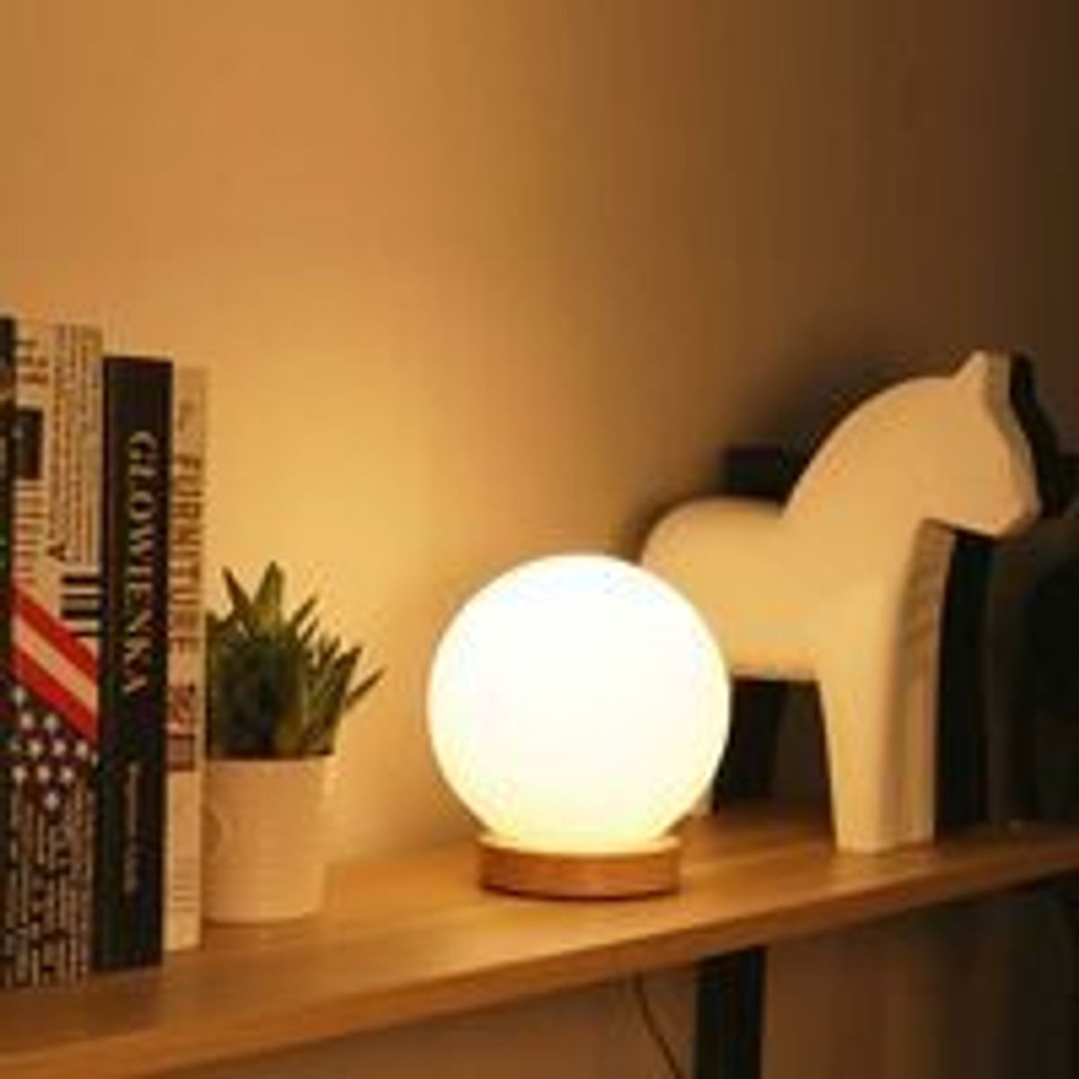 Boule Blanche Laiteuse Cr�ative Romantique Simple Goodnice - 3