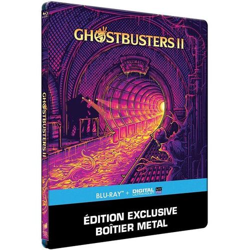 Sos Fantômes 2 - Blu-Ray + Copie Digitale - Édition Boîtier Steelbook Exclusive Avec Illustration Pop Art