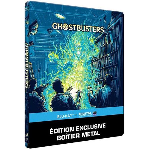 Sos Fantômes - Blu-Ray + Copie Digitale - Édition Boîtier Steelbook Exclusive Avec Illustration Pop Art