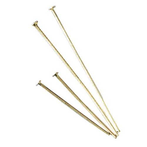 Tige À Tête 41 Mm Doré 10 Pièces